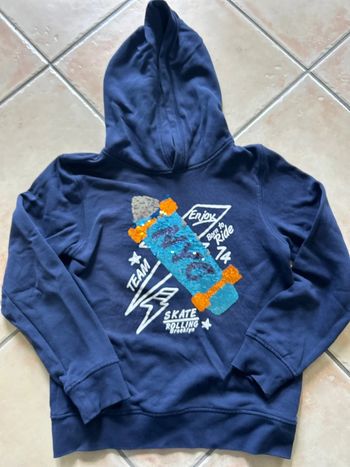 Sweat capuche sequins la halle 12 ans