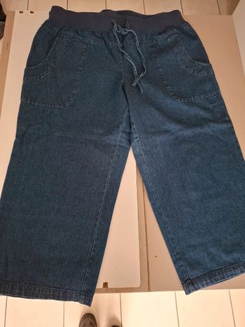 Pantacourt jean taille 44