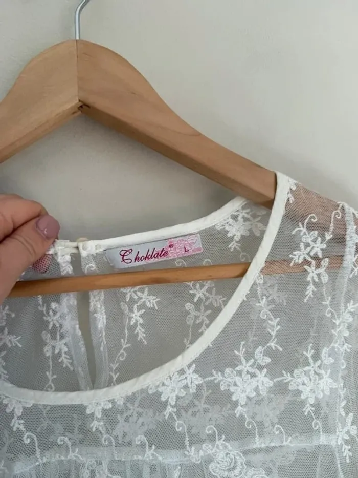 Blouse dentelle Choklate - photo numéro 3