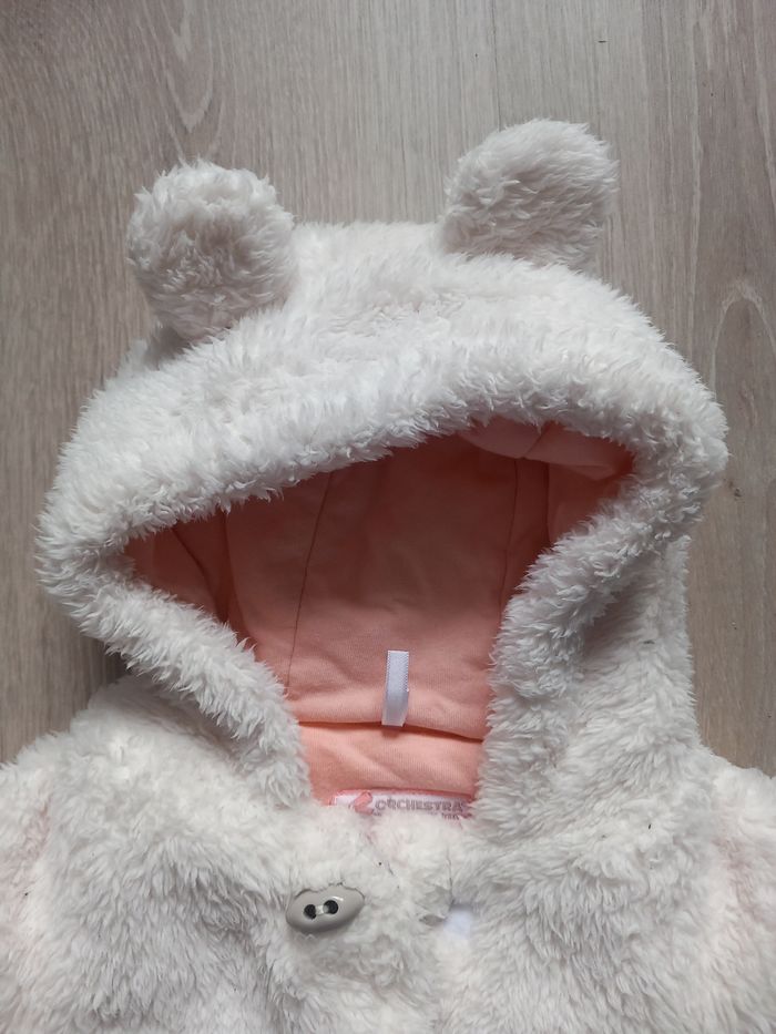 Manteau blanc capuche Orchestra 6M - photo numéro 5