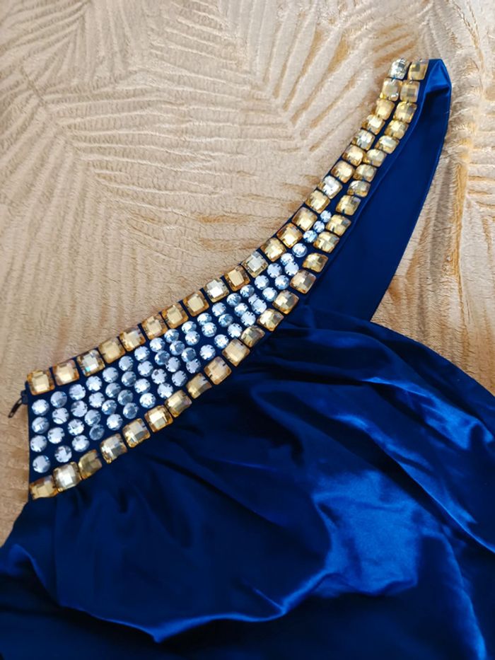 Robe soirée bleu - photo numéro 3