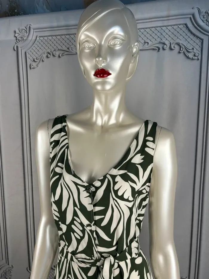 Robe sans manches Artlove kaki T.36 / S neuve - photo numéro 2