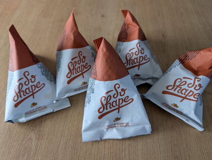 5 berlingots So Shape Noisette