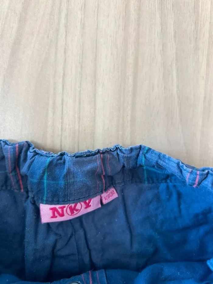 Short à carreaux NKY 8 ans - photo numéro 2