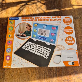 Ordinacteur enfant Lexibook 124 activités en bilingue FR/EN