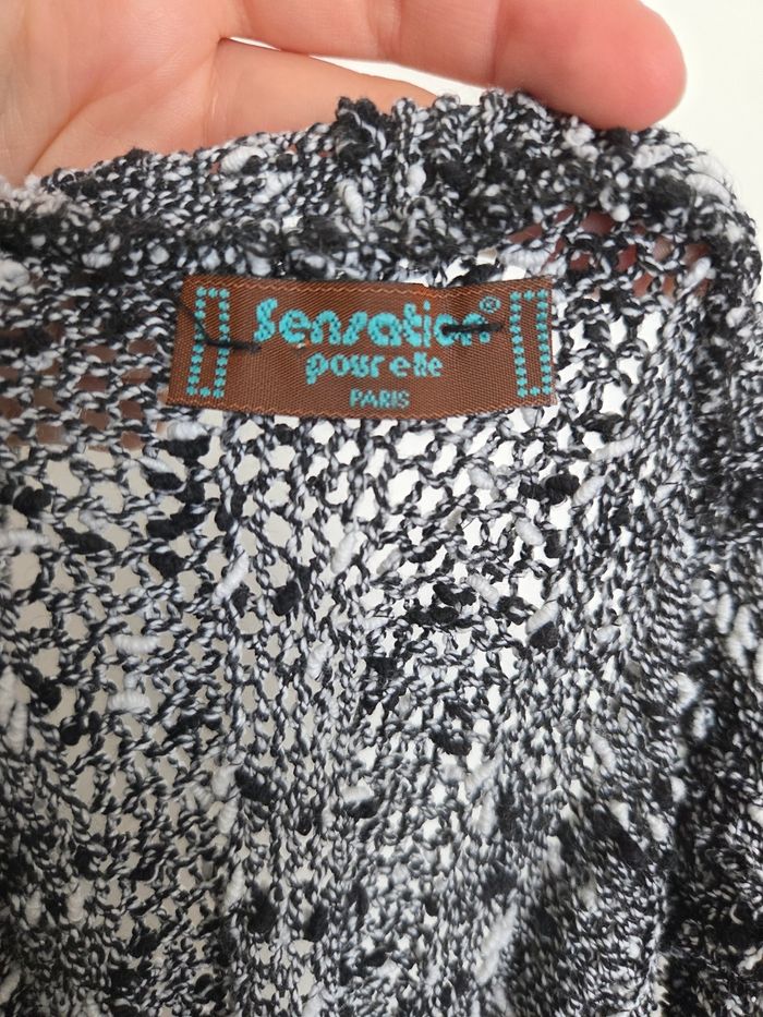 Pull sans manches - taille unique - Sensation pour elle - photo numéro 4