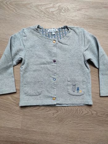 Gilet fille 18 mois