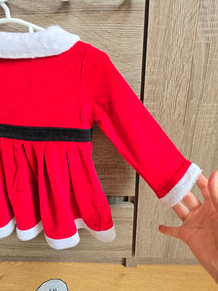 Vêtement Bébé Fille - Robe Noël - 12 mois - photo numéro 8