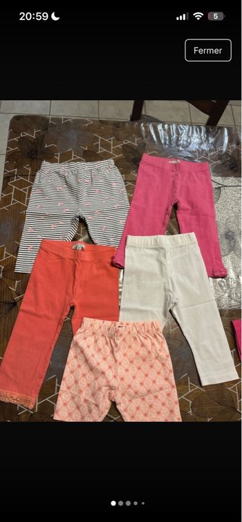 Leggings été fille 