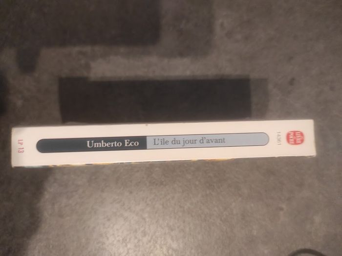 L'île du jour d'avant Umberto Eco Livre de Poche 1998 - photo numéro 2