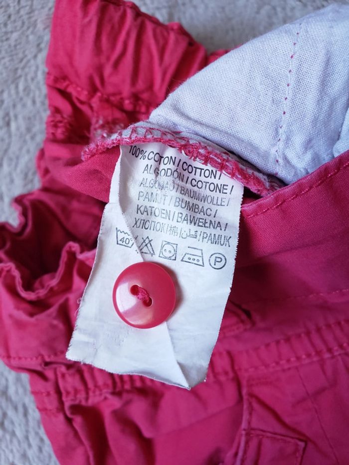 Pantacourt rose taille 8 ans - photo numéro 7