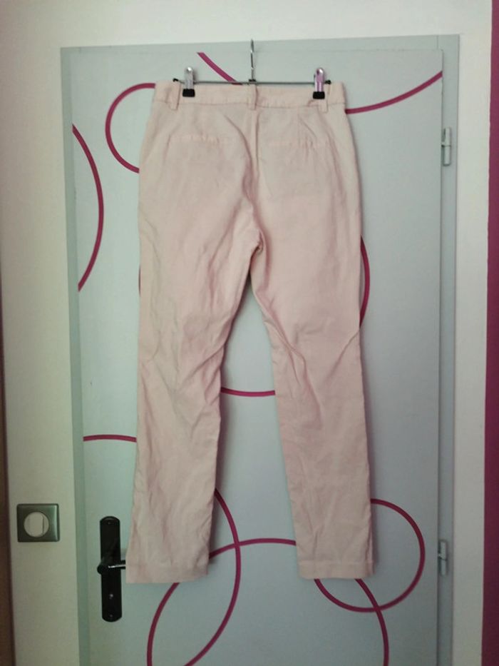 Pantalon léger droit femme Zara taille 38 6 - photo numéro 6