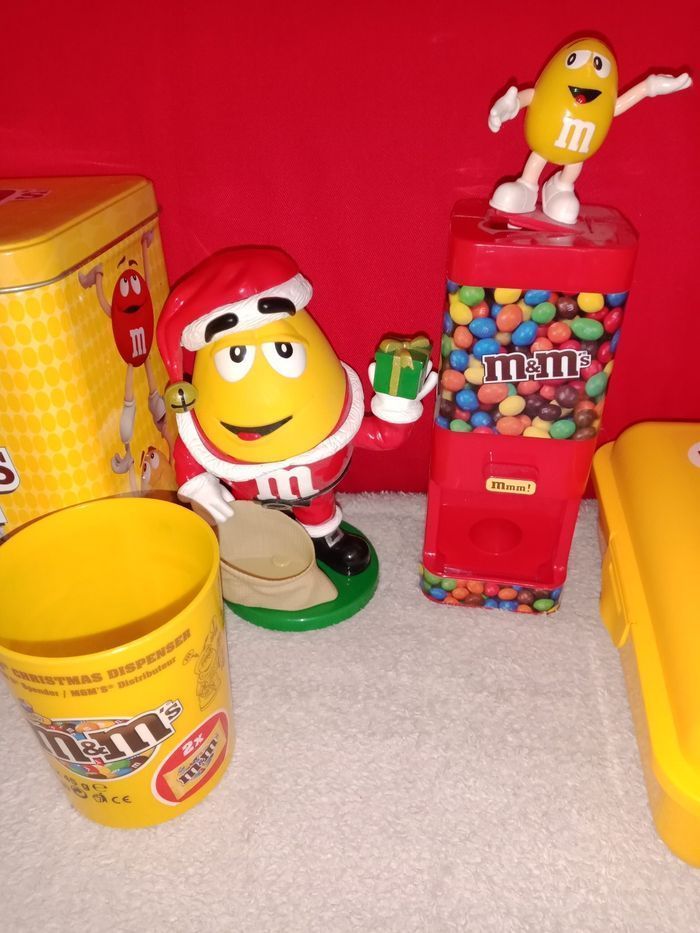 collection M&M's, boîte, lunch box, distributeur - photo numéro 2