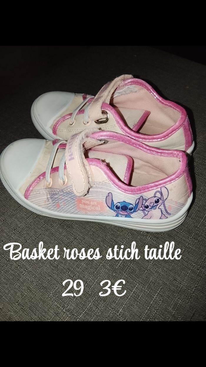 Baskets botte filles