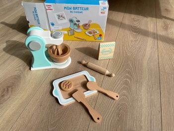 Batteur de cuisine en bois