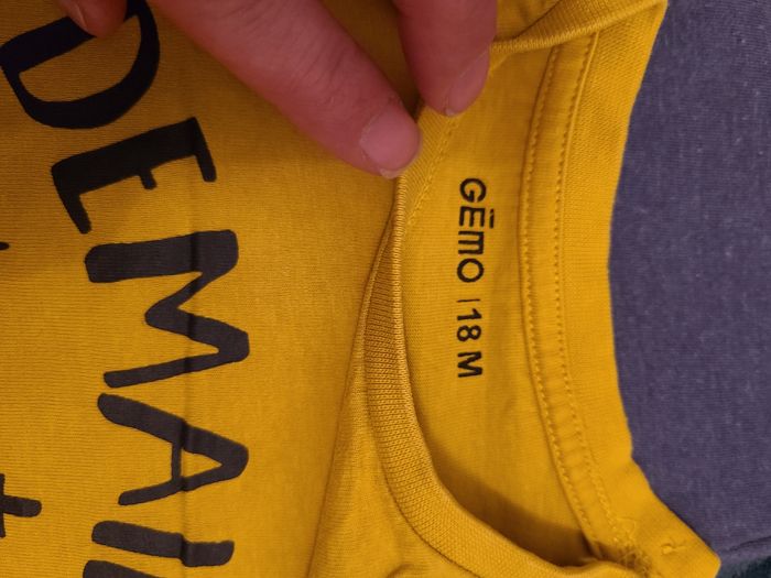 T-shirts manches longues .18mois - photo numéro 5