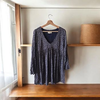 robe midi Denim & Supply ralph lauren marine taille S
