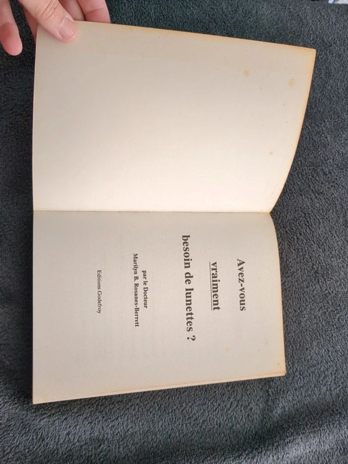 Livre - Avez vous vraiment besoin de lunettes ? - photo numéro 4