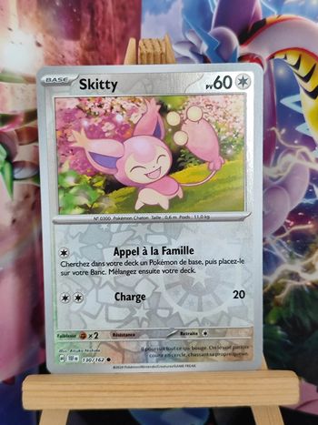 Skitty reverse 130/162 Forces Temporelles