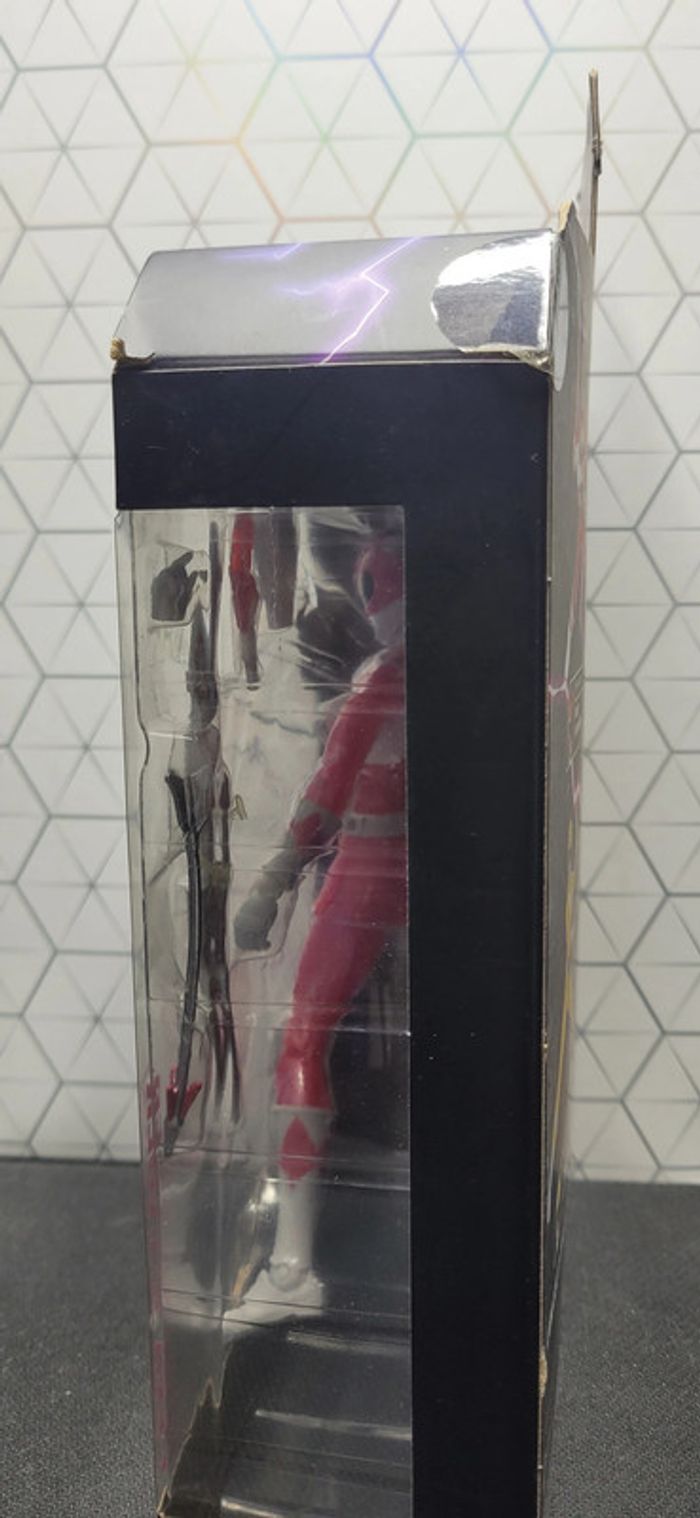 Figurine Power Rangers Mighty Morphin' Legacy Collection Pink Ranger Bandai - photo numéro 10