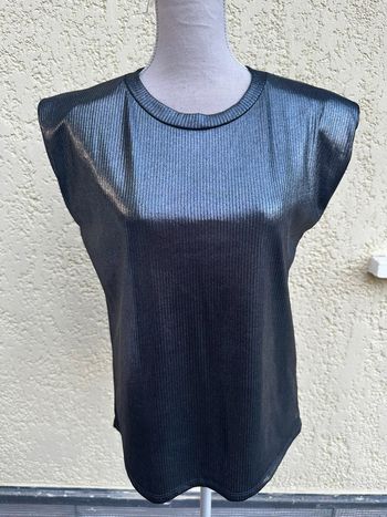 🌸 T-shirt argenté brillant - chic et tendance 🌸