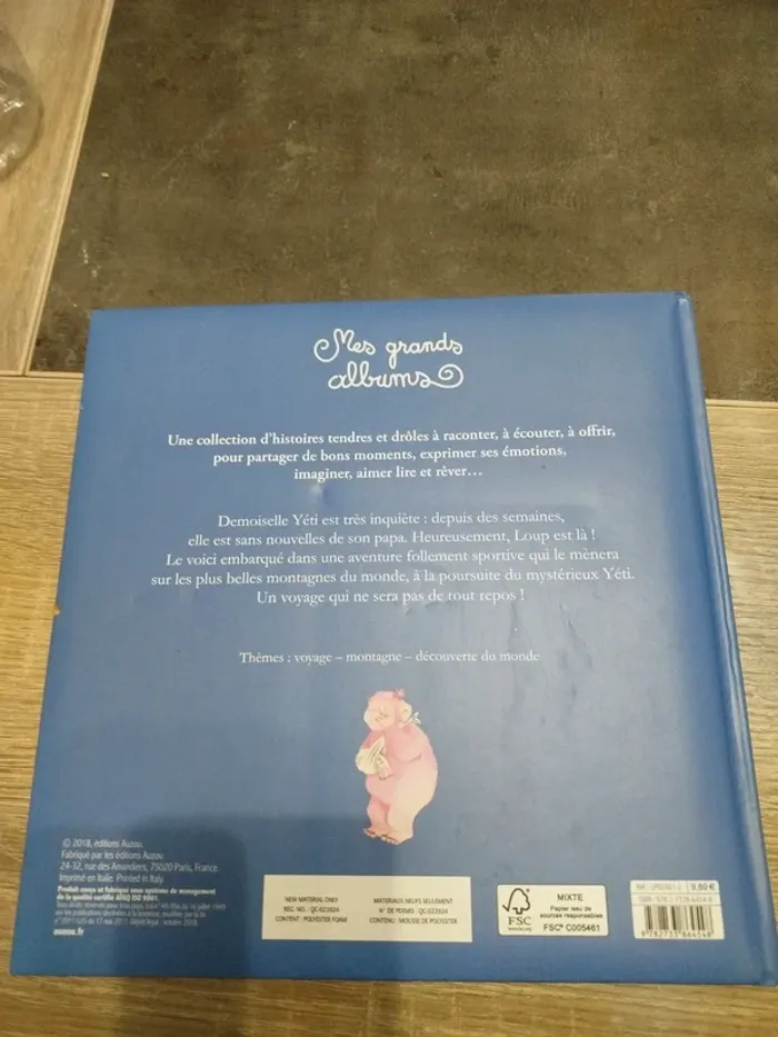 Livre "le loup qui escaladait les montagnes" - photo numéro 2