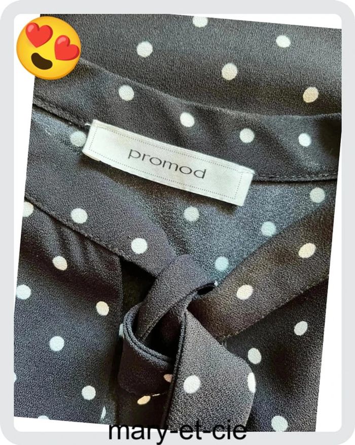 SOLDÉ - Robe à pois promod 38 - photo numéro 7