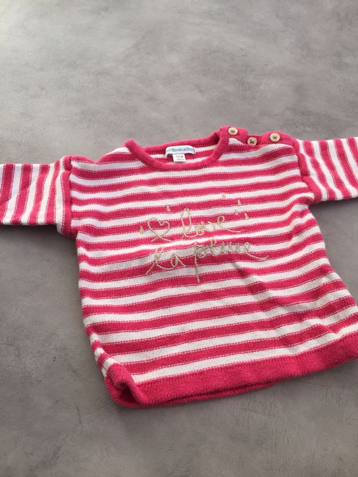 Pull vertbaudet 3 mois
