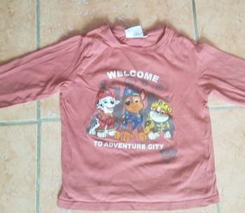 T shirt Paw Patrol garçon 6 ans pêche Nickelodeon