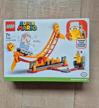 71416 - LEGO Super Mario - Ensemble d'Extension Le Manège de la Vague de Lave