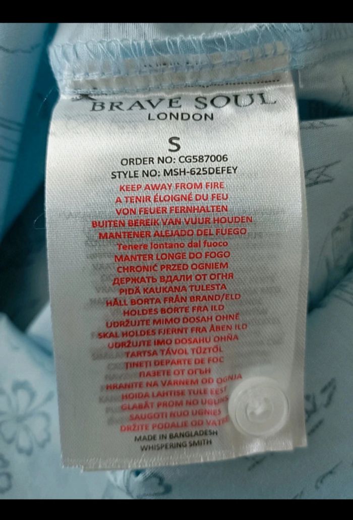 Chemise brave soul en taille S - photo numéro 4