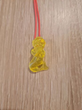 Pendentif sirène vintage années 80