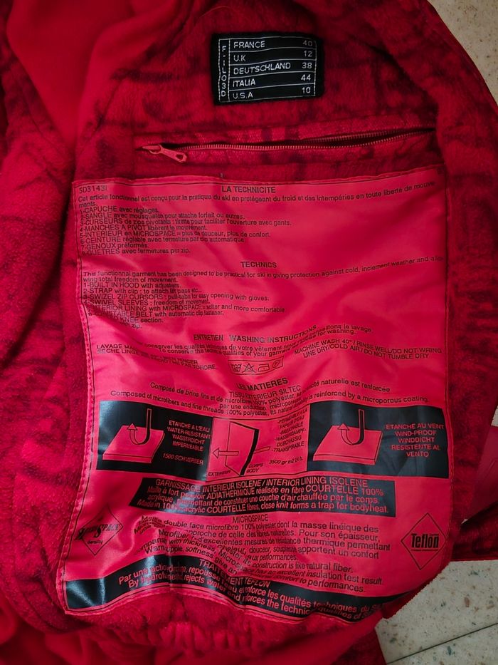 combinaison de ski H.Duvillard - photo numéro 4