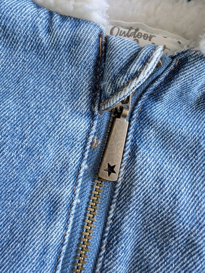 Veste en jean mouton - 5A - Vertbaudet - photo numéro 4