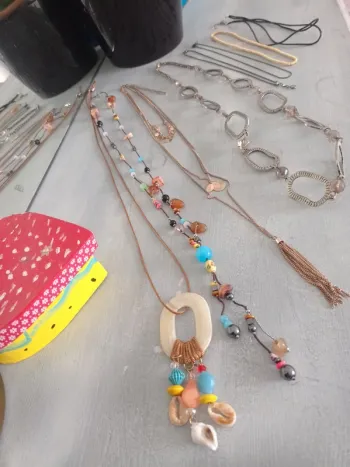 Lot Sautoirs et Colliers