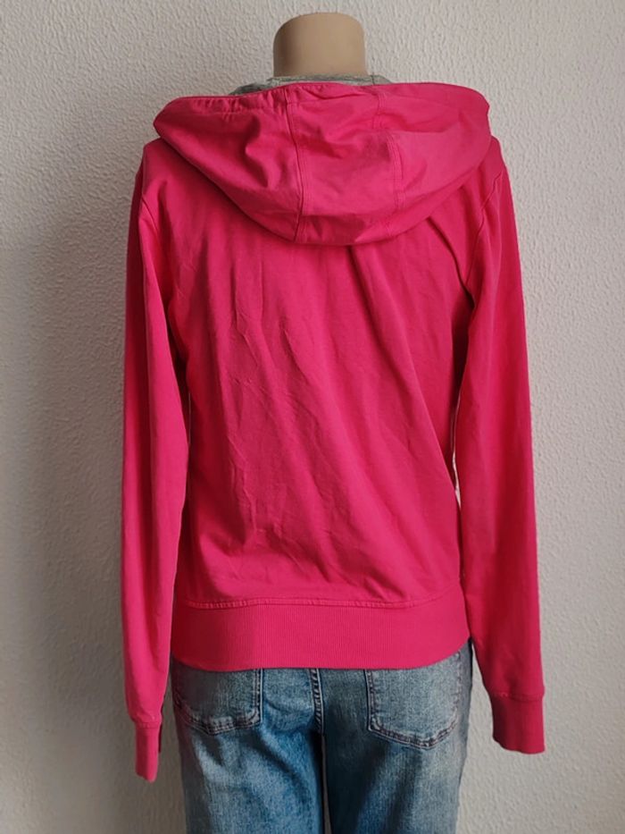 Veste sweat à capuches rose fuchsia Energetics T.40 - photo numéro 3