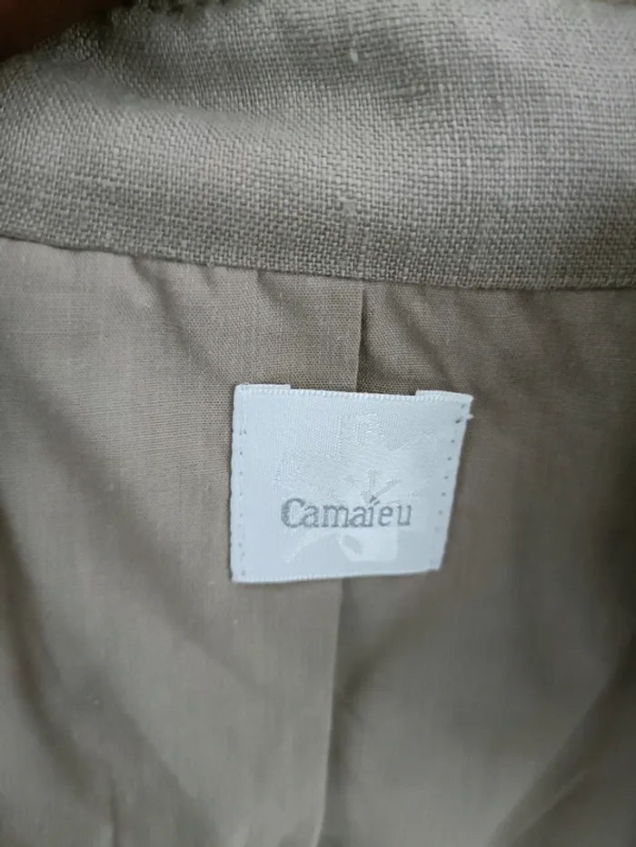 Blazer kaki Camaïeu - photo numéro 4
