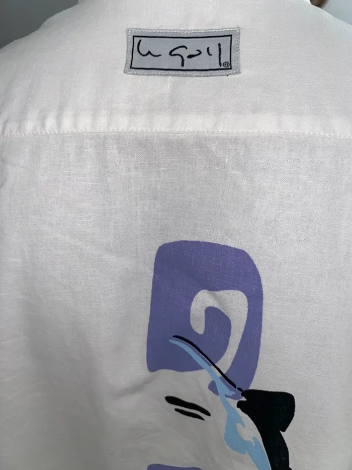 Chemise col Mao, taille L - photo numéro 5