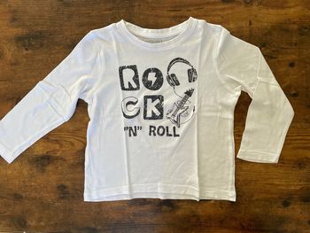 Sous pull ou teeshirt manches longues blanc