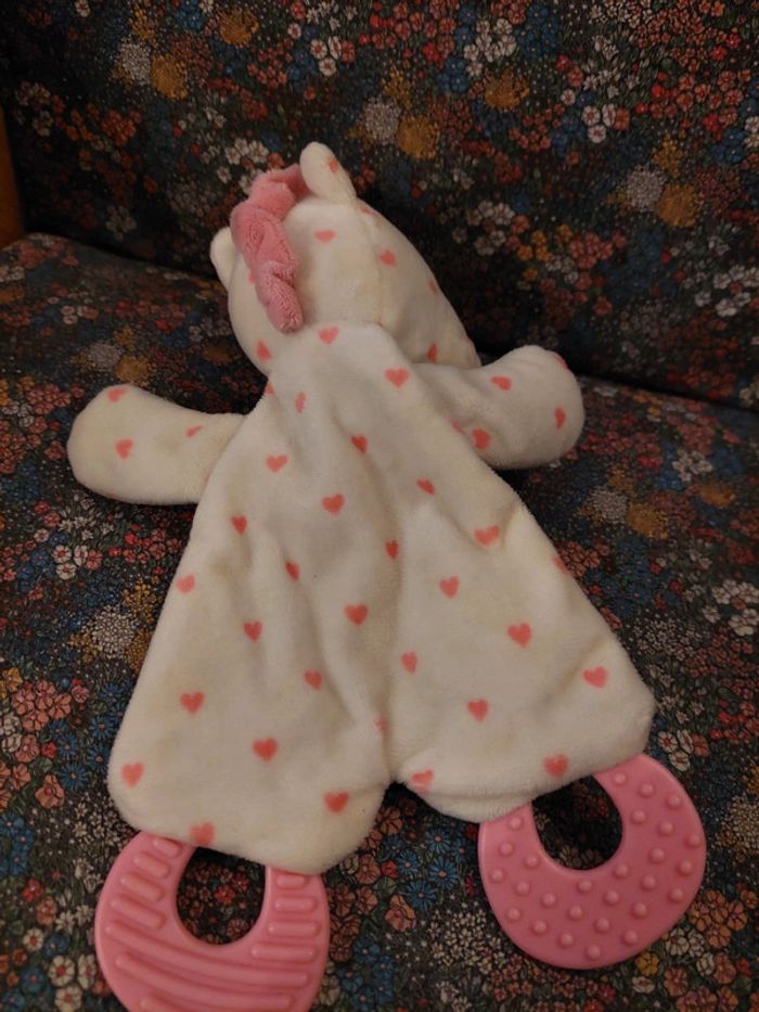 Action - doudou licorne blanche - photo numéro 3