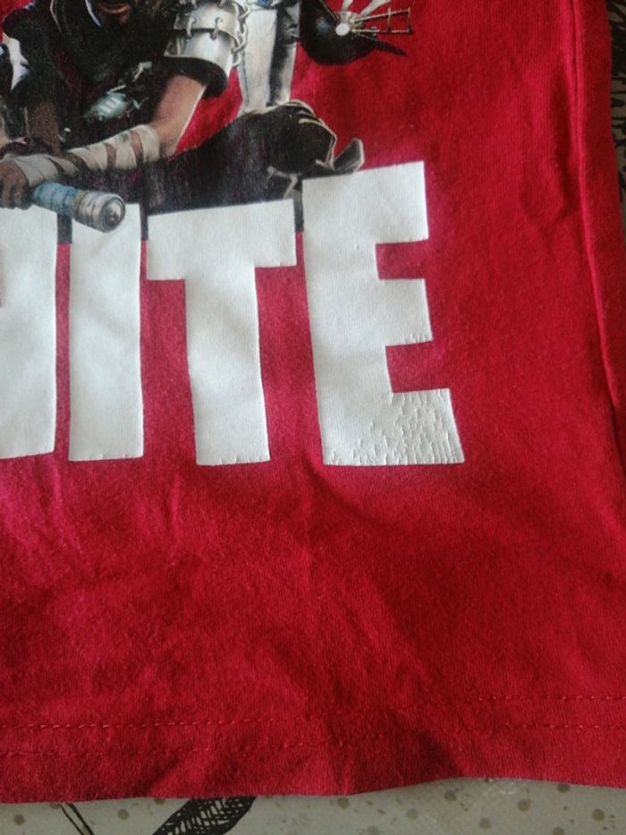 Tee shirt manche courte fortnite T. 130 - photo numéro 3