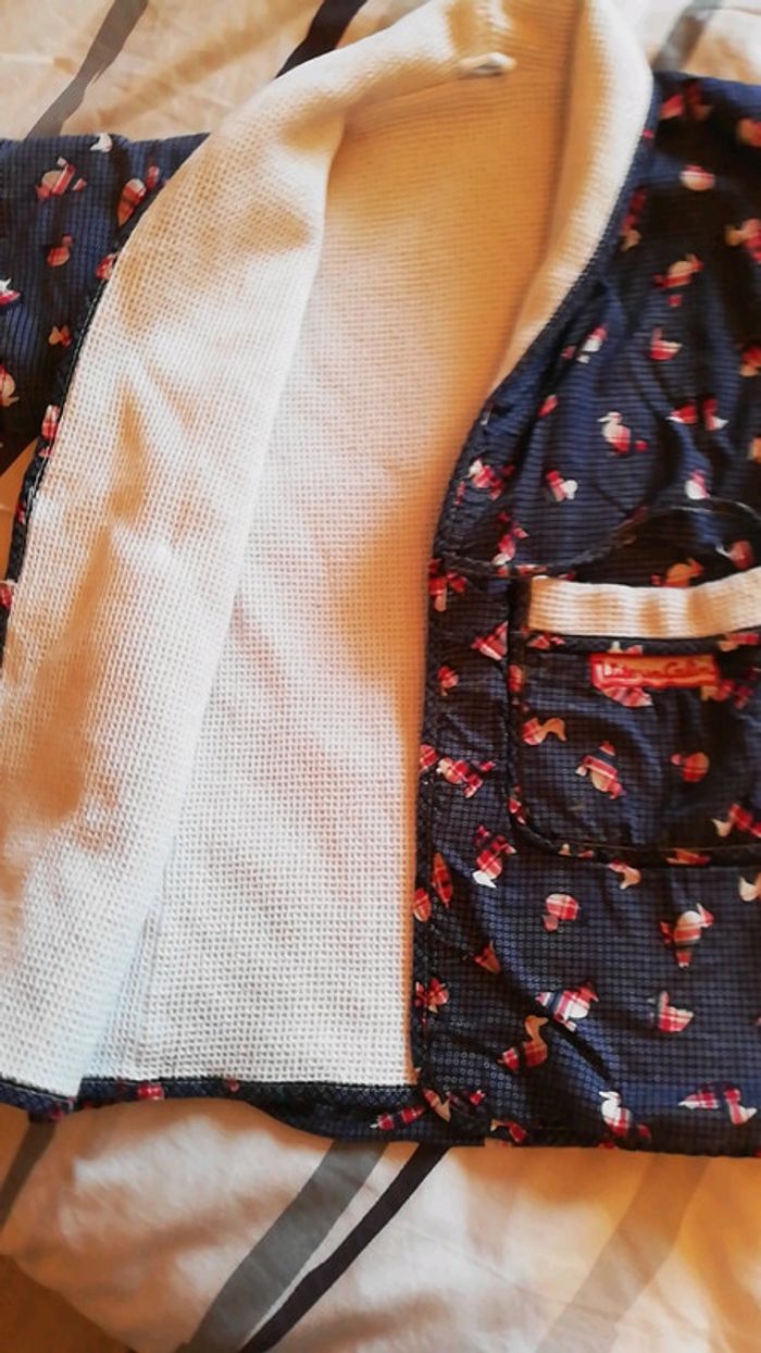 Peignoir nid d'abeille - photo numéro 4