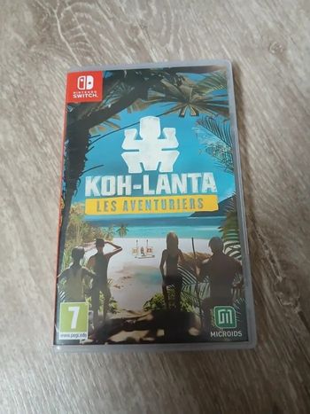 Jeu de switch Koh Lanta les aventuriers