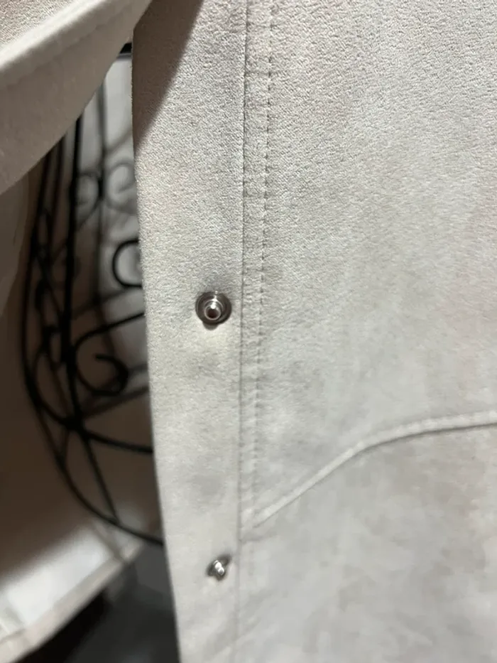 🟩 Veste en suédine 🟩 P - photo numéro 5