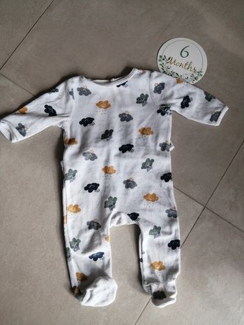 Pyjama 6mois nuages Colorés 6 mois