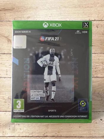 Jeu Xbox series X Fifa 21 neuf blister
