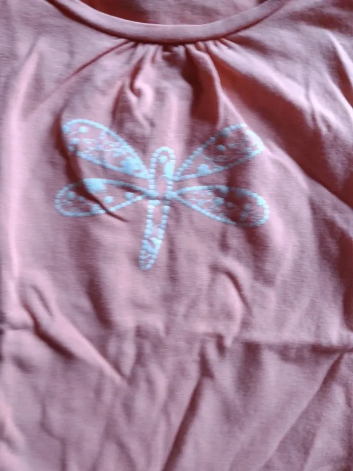 Tee-shirt Fille Vertbaudet 4 Ans - photo numéro 3