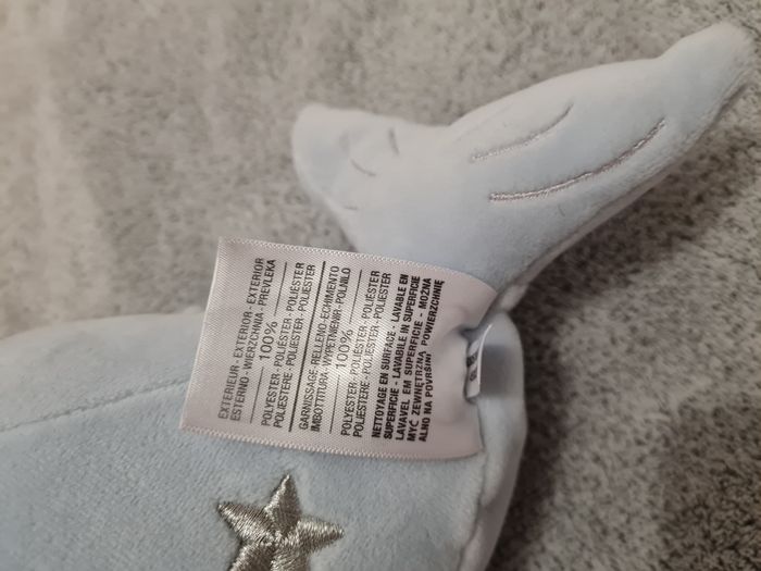 Hochet peluche baleine bleue - Naissance - photo numéro 4