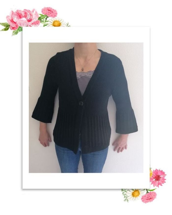 Gilet noir cache cache