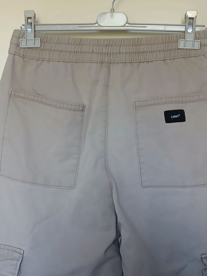 Pantalon cargo beige femme - photo numéro 9